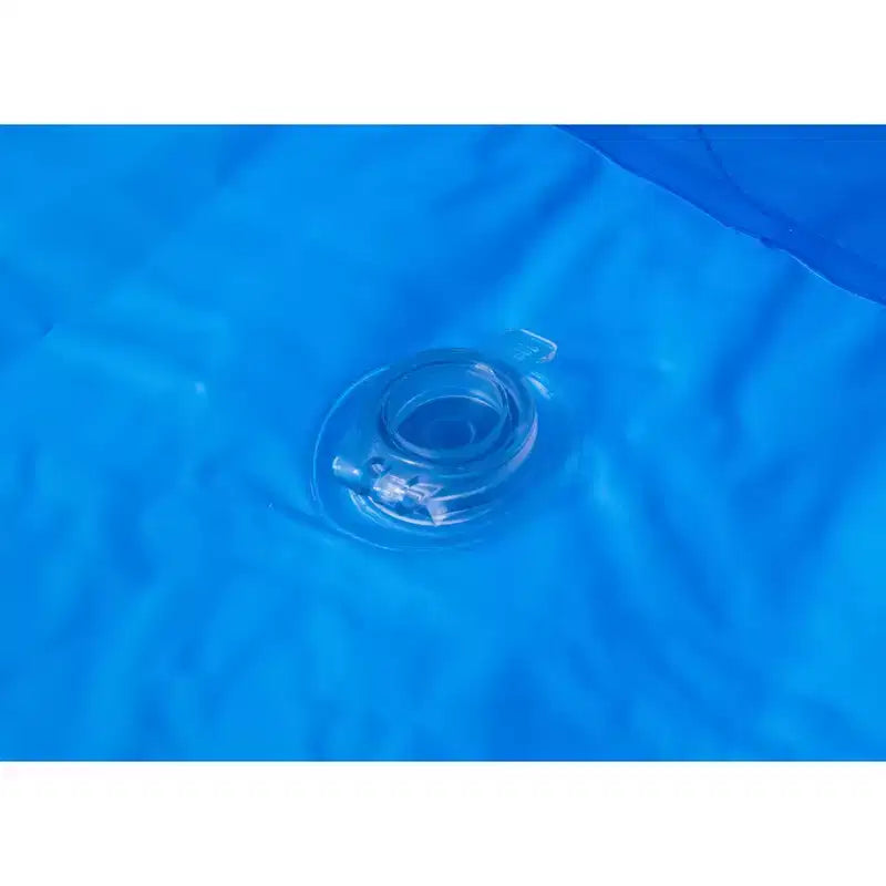 Piscine Central Piscine gonflable rectangulaire bleue et blanche de 3 m