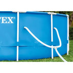 Piscine tubulaire Intex 3,66 x 0,76 m avec pompe de filtration et bâche (lot de 2)