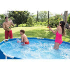 Piscine tubulaire Intex 3,66 x 0,76 m avec pompe de filtration et bâche (lot de 2)