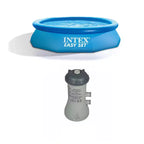 Intex 10 x 30' Above Ground Inflatable Pool and Cartridge Filter Pump System