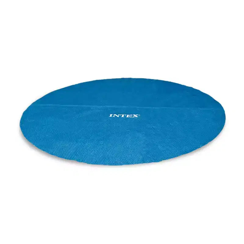 Piscine Intex 12 pieds x 30 po Easy Set et à cadre métallique avec couverture solaire, bleue