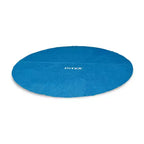 Piscine Intex 12 pieds x 30 po Easy Set et à cadre métallique avec couverture solaire, bleue