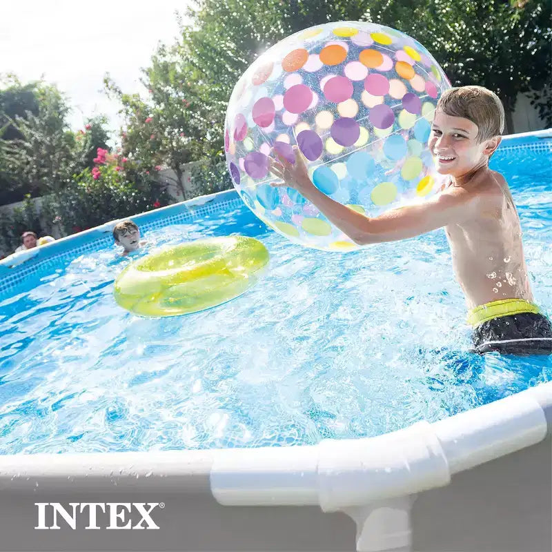 Piscine hors-sol Intex Prism Frame 3,66 m avec pompe et échelle
