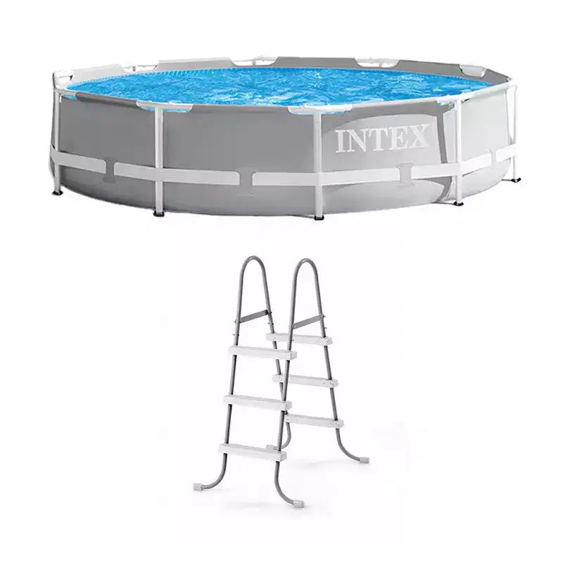 Intex 10' x 30 Above Ground Swimming Pool w/ 330 GPH Filter Pump & Pool Ladder