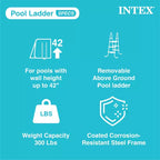 Piscine hors sol Intex 305 x 76 cm avec pompe de filtration 1250 l/h et échelle
