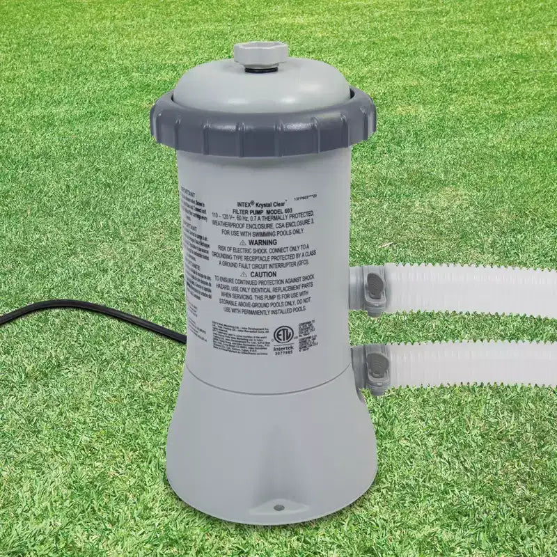 Piscine Intex 3,66 m x 76 cm et pompe de filtration à cartouche Intex 2 m³/h