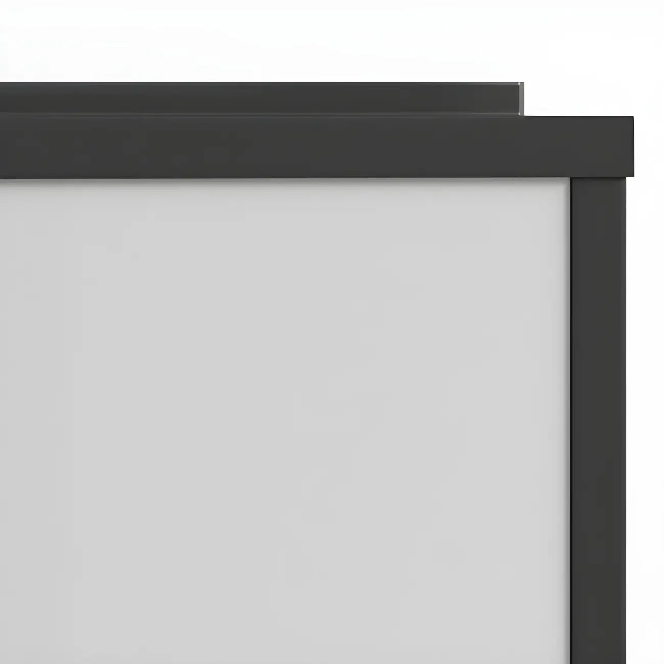 Lampes solaires d'extérieur cubiques en métal noir