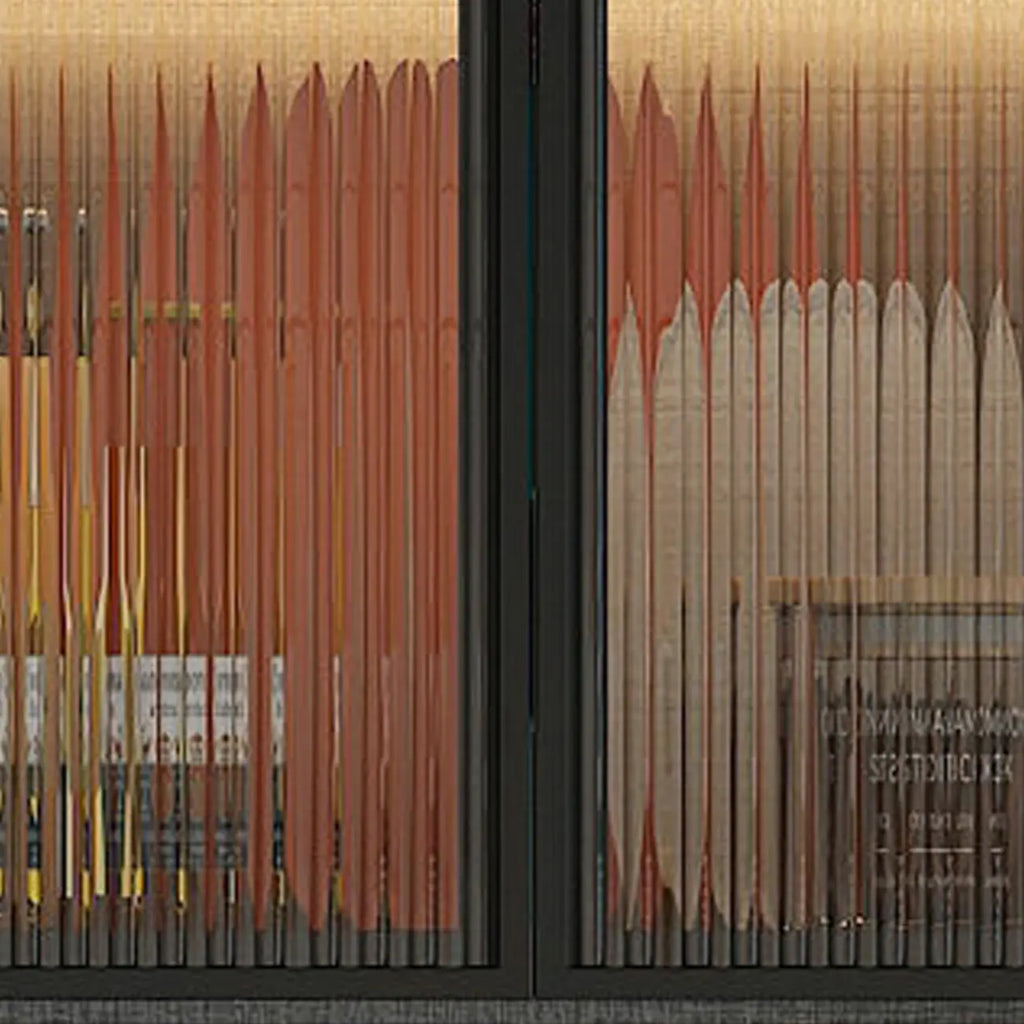 vaisselier mural gris en bois pour cuisine