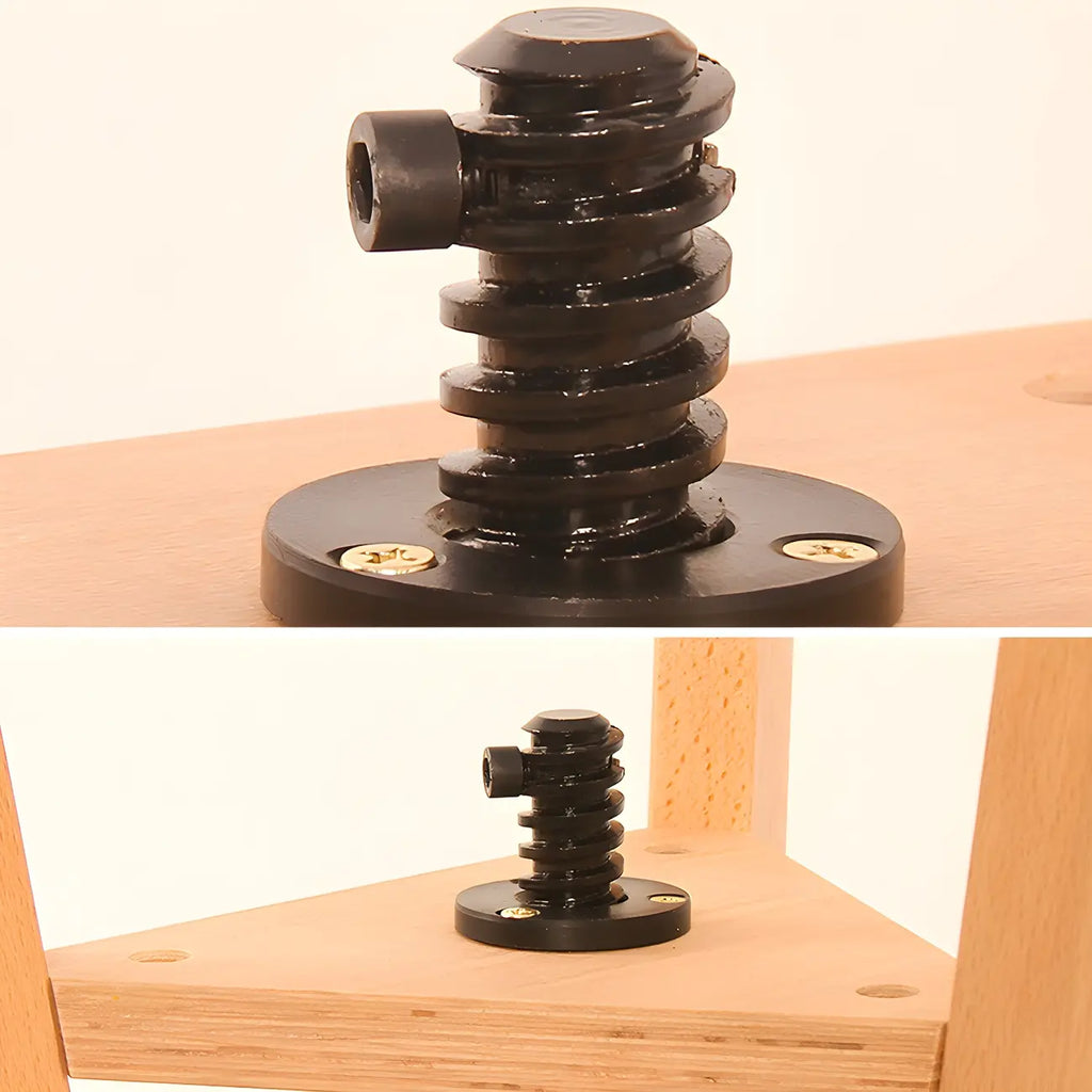Tabourets de bar pivotants modernes en bois