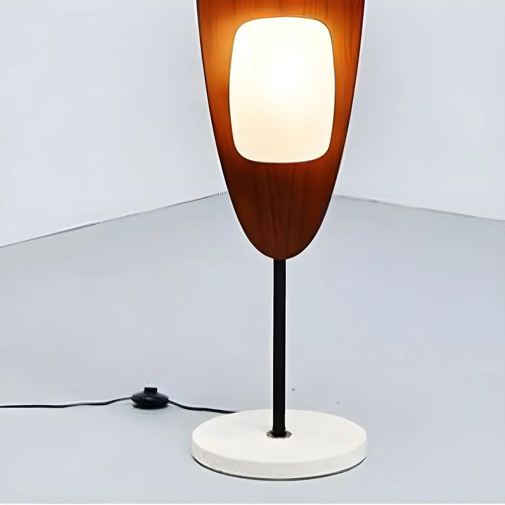 Piantana LED integrata a 3 luci, modello 63 Mid-Century Modern