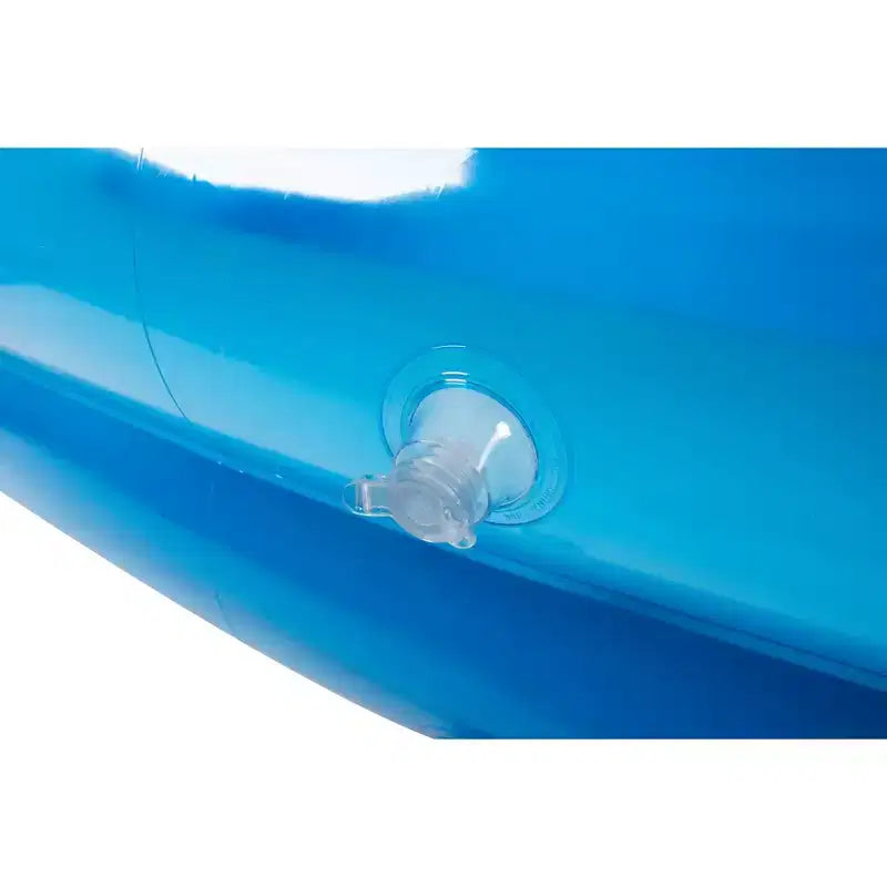 Piscine rectangulaire gonflable Pool Central de 2,6 m, bleue et blanche