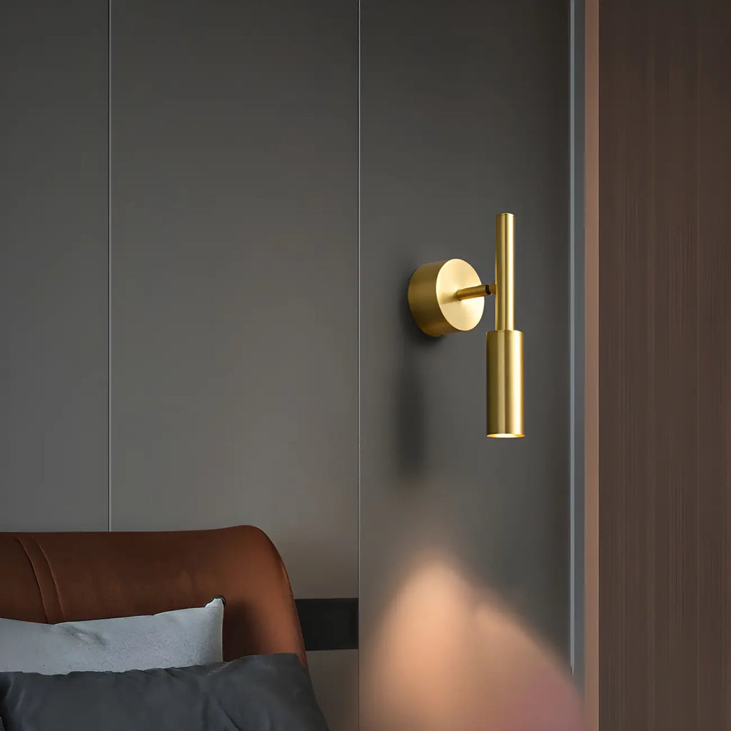 Applique murale de lecture LED moderne à 3 niveaux d'intensité pour chambre à coucher