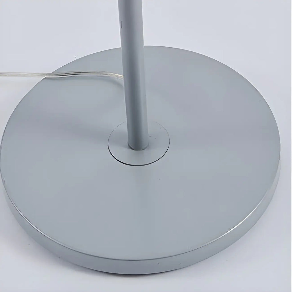 Lampadaire LED spiralé blanc unique pour la décoration du salon