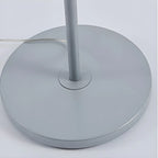 Lampadaire LED spiralé blanc unique pour la décoration du salon