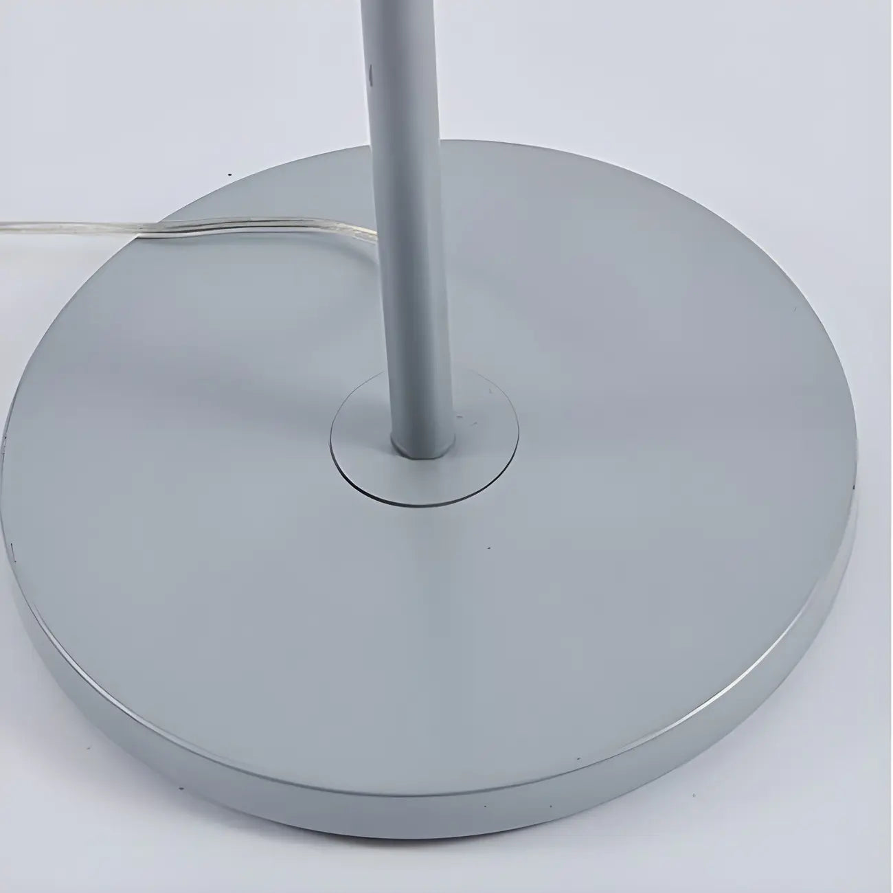 Lampadaire LED spiralé blanc unique pour la décoration du salon