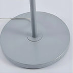 Lampadaire LED spiralé blanc unique pour la décoration du salon