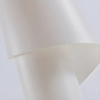Lampadaire LED spiralé blanc unique pour la décoration du salon