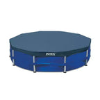 Piscine ronde Intex de 3,05 m avec kit d'entretien, bâche et cartouches filtrantes (lot de 6)