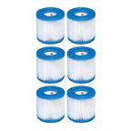 Piscine ronde Intex de 3,05 m avec kit d'entretien, bâche et cartouches filtrantes (lot de 6)