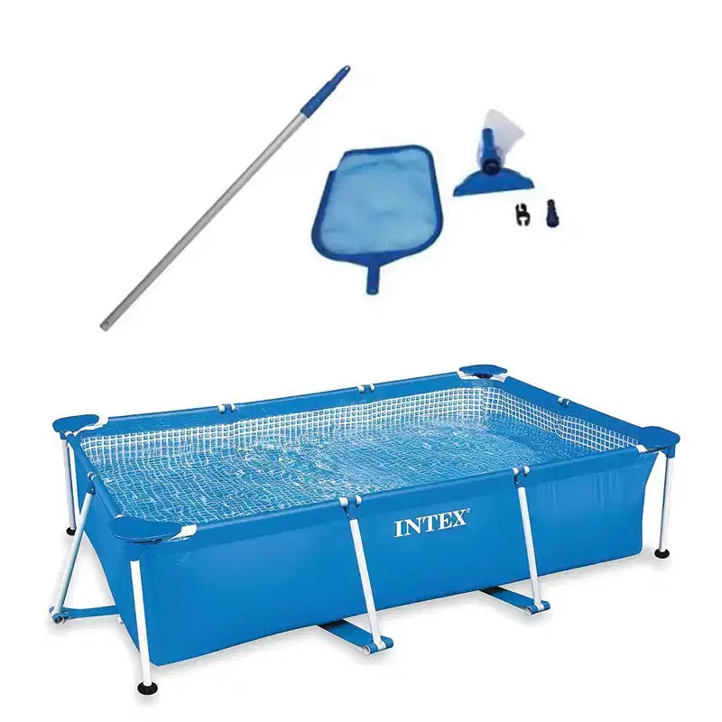 Intex 8.5' x 5.3' x 26 Above Ground Swimming Pool & Cleaning Maintenance Kit