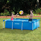 Piscine hors sol Intex 2,6 m x 1,6 m x 66 cm et kit d'entretien et de nettoyage