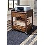 Mobile per stampante industriale con ripiani - 24 P x 22 L x 23 A