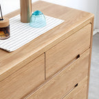 Commodes doubles traditionnelles en bois massif naturel avec tiroirs