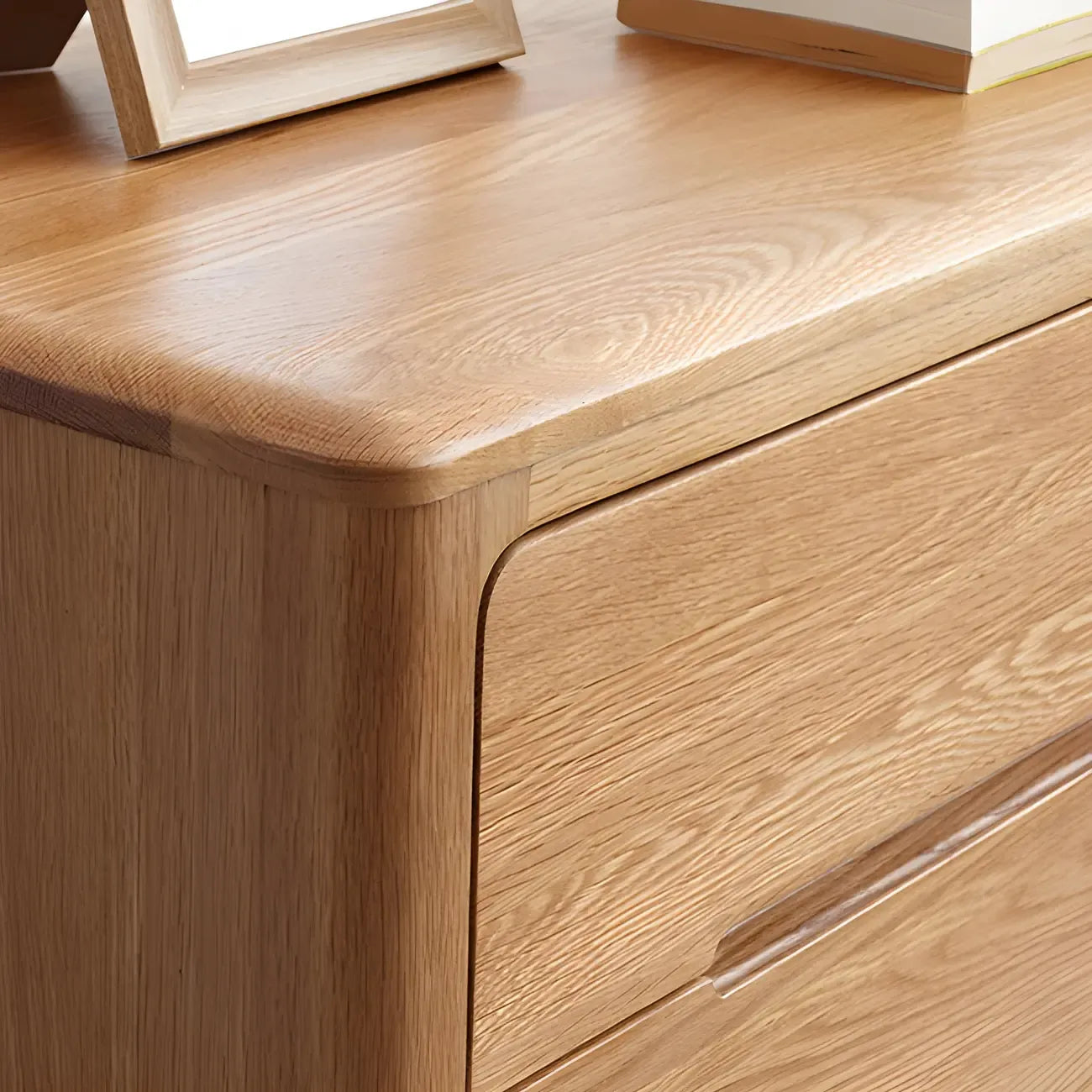 Commodes doubles traditionnelles en bois massif naturel avec tiroirs