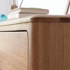 Commodes doubles traditionnelles en bois massif naturel avec tiroirs