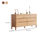 Commodes doubles traditionnelles en bois massif naturel avec tiroirs