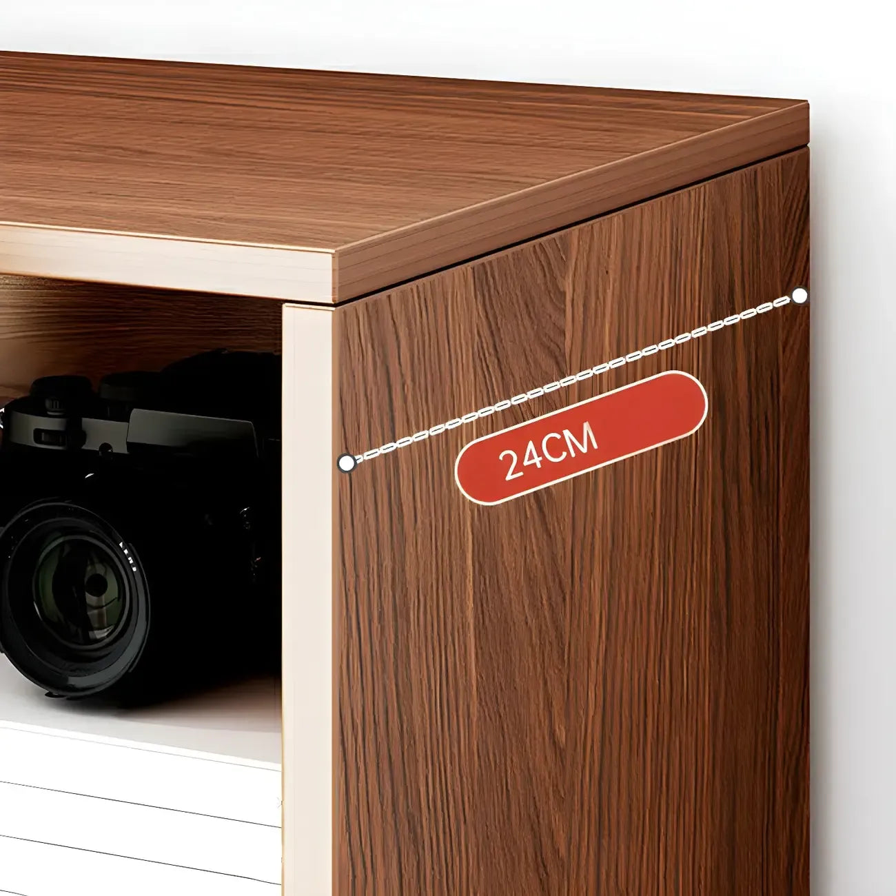Étagère cubique de rangement en chêne massif de style moderne du milieu du siècle, à 5 niveaux
