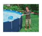 Piscine Intex à cadre métallique avec pompe filtrante et kit de nettoyage de piscine (pack de 2)