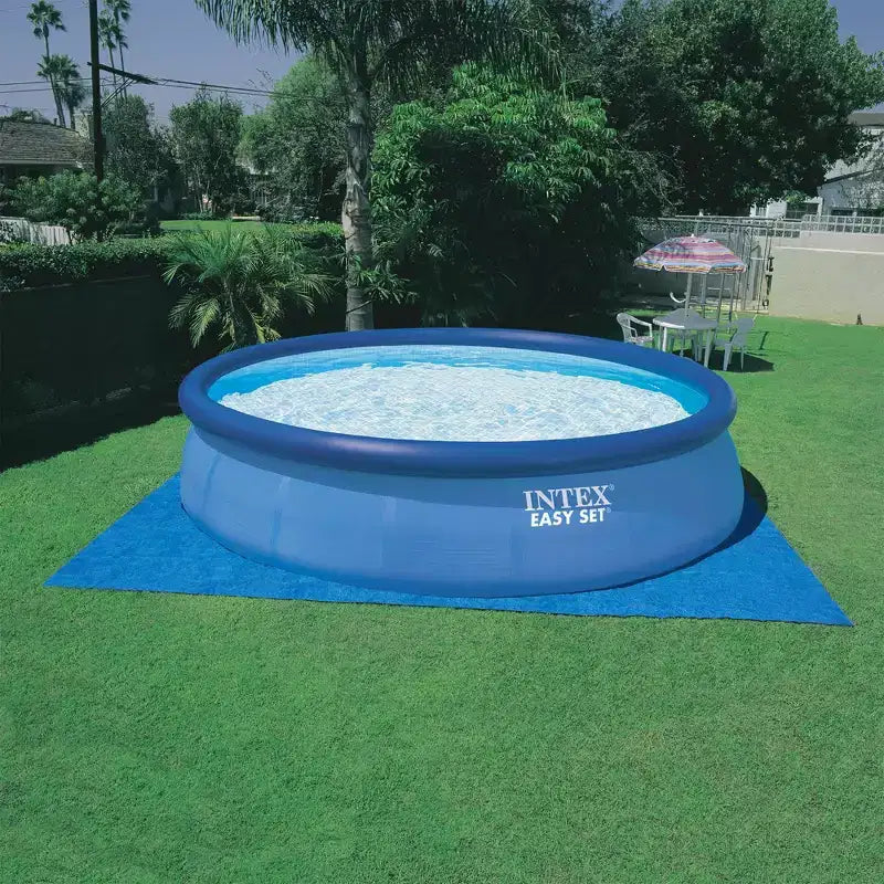 Piscine gonflable Intex 15' x 42 avec kit piscine et bâche de protection Intex 15 pieds