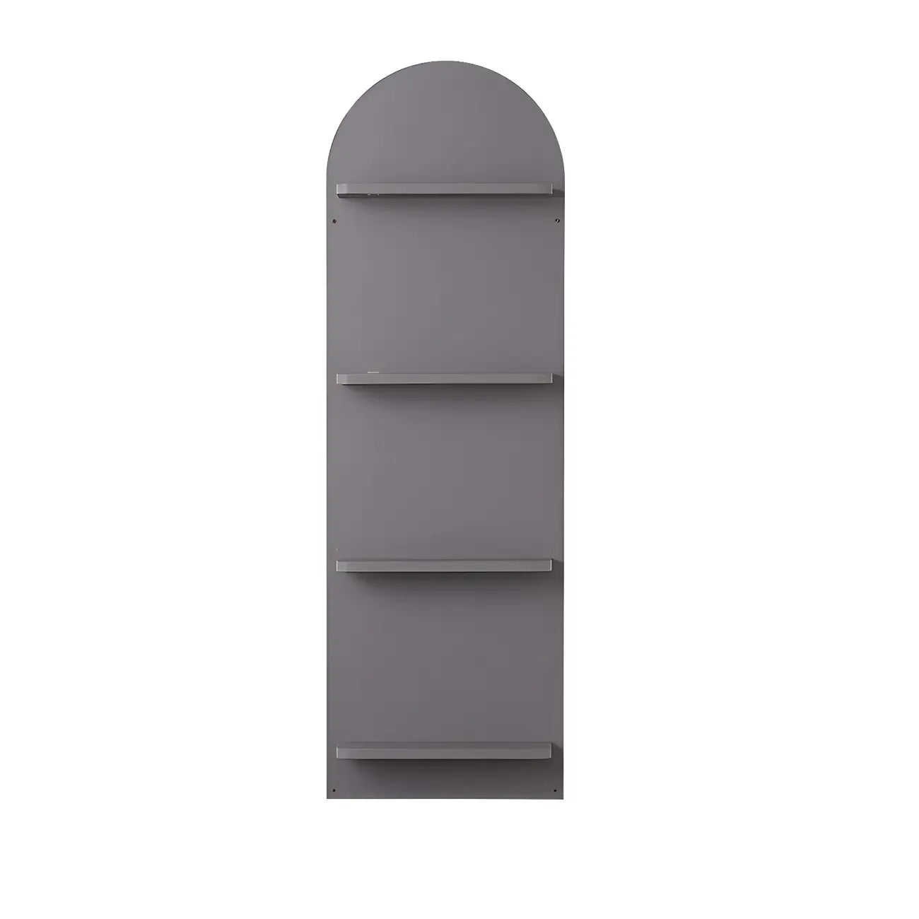 Étagère murale moderne cintrée verticale pour disques vinyles et livres