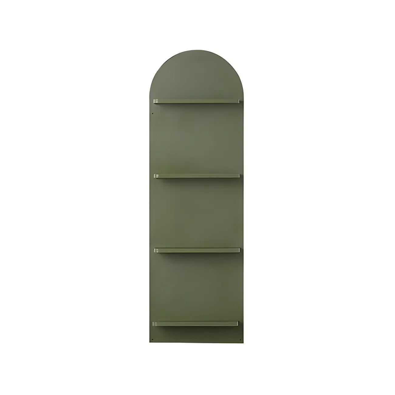 Étagère murale moderne cintrée verticale pour disques vinyles et livres