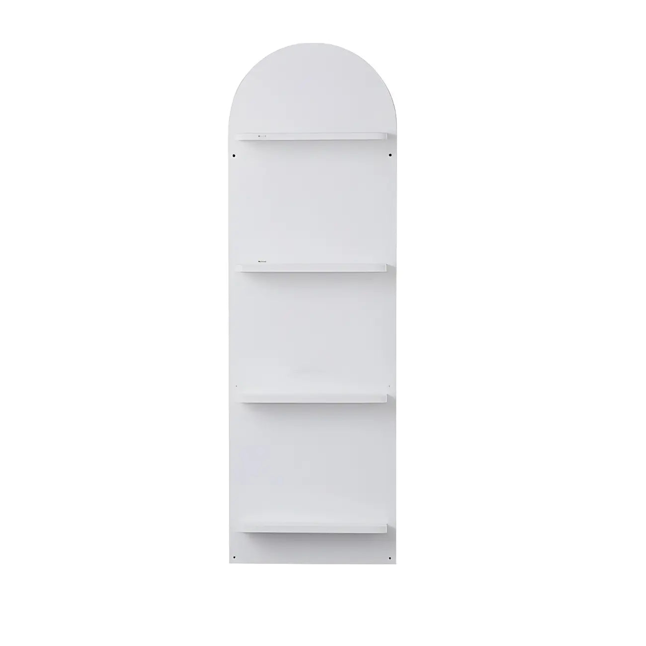 Étagère murale moderne cintrée verticale pour disques vinyles et livres