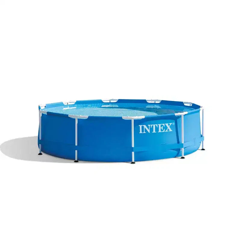 Piscine hors sol ronde à cadre métallique Intex 3,05 m x 76 cm avec pompe de filtration