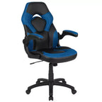 Ensemble bureau de gaming et chaise de course Flash Furniture avec porte-gobelet, crochet pour casque et support pour moniteur/smartphone