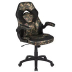 Ensemble bureau de gaming et chaise de course Flash Furniture avec porte-gobelet, crochet pour casque et support pour moniteur/smartphone
