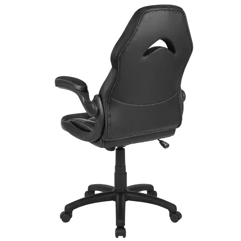 Flash Furniture X10 Sedia da Gaming Racing Ufficio Ergonomica per Computer PC Girevole Regolabile con Braccioli Ribaltabili