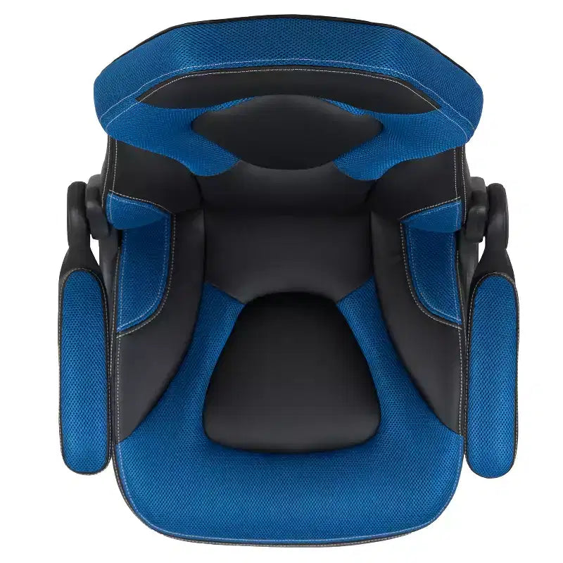 Flash Furniture X10 Sedia da Gaming Racing Ufficio Ergonomica per Computer PC Girevole Regolabile con Braccioli Ribaltabili