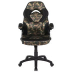 Flash Furniture X10 Sedia da Gaming Racing Ufficio Ergonomica per Computer PC Girevole Regolabile con Braccioli Ribaltabili