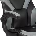 Flash Furniture X10 Sedia da Gaming Racing Ufficio Ergonomica per Computer PC Girevole Regolabile con Braccioli Ribaltabili