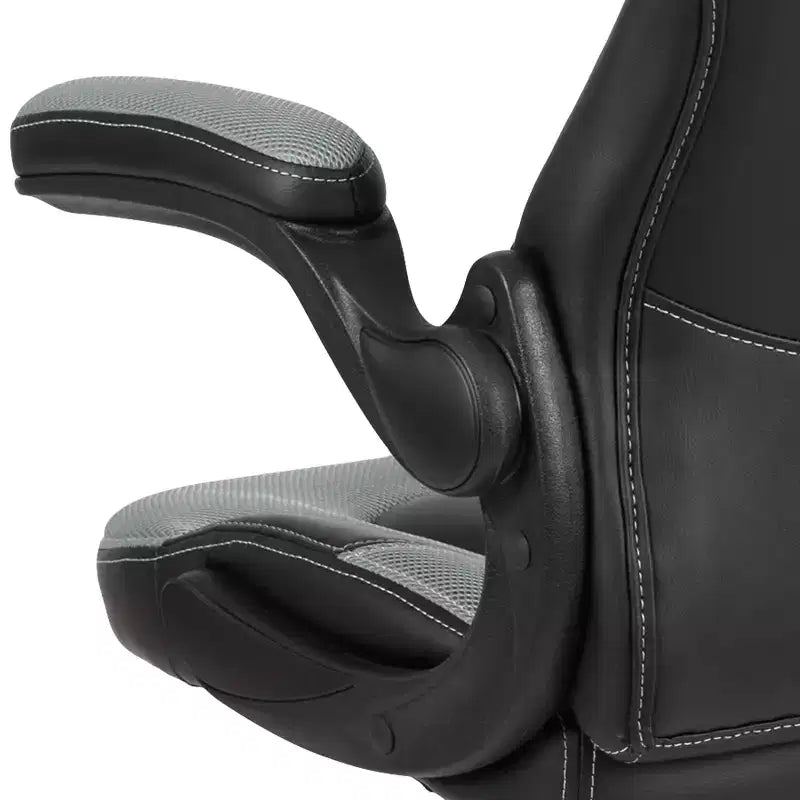 Flash Furniture X10 Sedia da Gaming Racing Ufficio Ergonomica per Computer PC Girevole Regolabile con Braccioli Ribaltabili