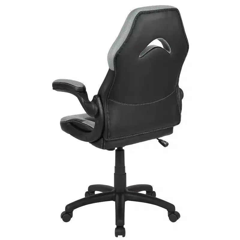Flash Furniture X10 Sedia da Gaming Racing Ufficio Ergonomica per Computer PC Girevole Regolabile con Braccioli Ribaltabili