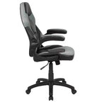 Flash Furniture X10 Sedia da Gaming Racing Ufficio Ergonomica per Computer PC Girevole Regolabile con Braccioli Ribaltabili