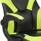 Flash Furniture X10 Sedia da Gaming Racing Ufficio Ergonomica per Computer PC Girevole Regolabile con Braccioli Ribaltabili