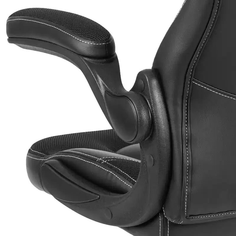Flash Furniture X10 Sedia da Gaming Racing Ufficio Ergonomica per Computer PC Girevole Regolabile con Braccioli Ribaltabili