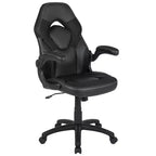 Flash Furniture X10 Sedia da Gaming Racing Ufficio Ergonomica per Computer PC Girevole Regolabile con Braccioli Ribaltabili