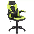 Ensemble bureau de jeu et chaise Emma et Oliver avec porte-gobelet, support pour casque et support pour écran